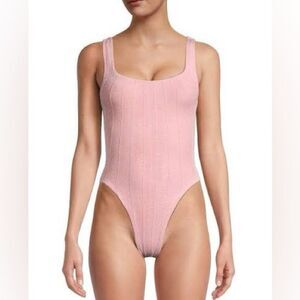 Hunza G Square Neck Nile Swimwear OS